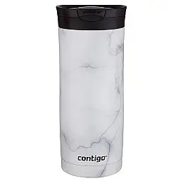 Термокружка Contigo Huron Couture White Marble (470 мл)