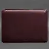 Кожаный чехол Side для MacBook 13'' (бордовый) кожа Crazy Horse