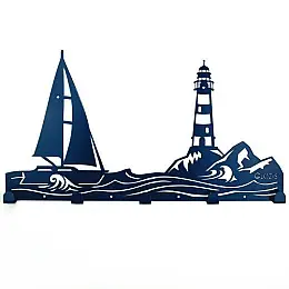 Настінна вішалка для одягу Sea