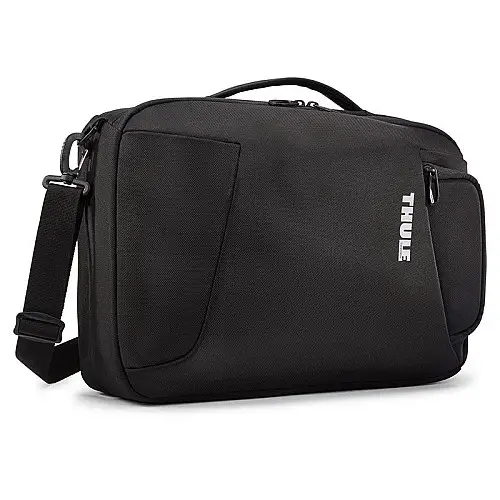 Рюкзак-наплічна сумка Thule Accent Convertible Backpack 17L Black з відділенням для ноутбука (чорний)