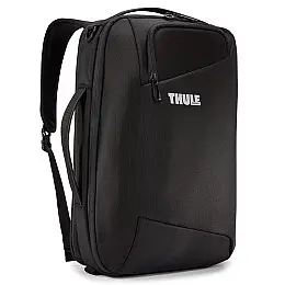 Рюкзак-наплічна сумка Thule Accent Convertible Backpack 17L Black з відділенням для ноутбука (чорний)