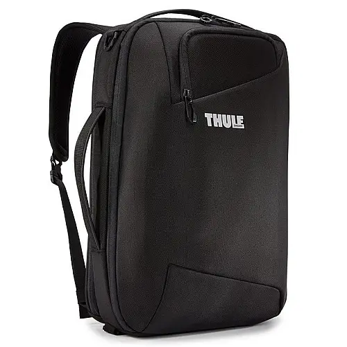Рюкзак-наплічна сумка Thule Accent Convertible Backpack 17L Black з відділенням для ноутбука (чорний)