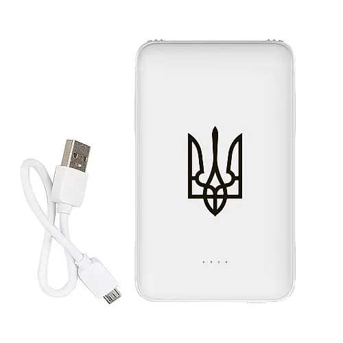 Повербанк (powerbank) ZIZ "Герб України" 5000 mAh