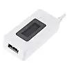 USB тестер ємності Hesai KCX-017 вольтметр амперметр Білий (100145)