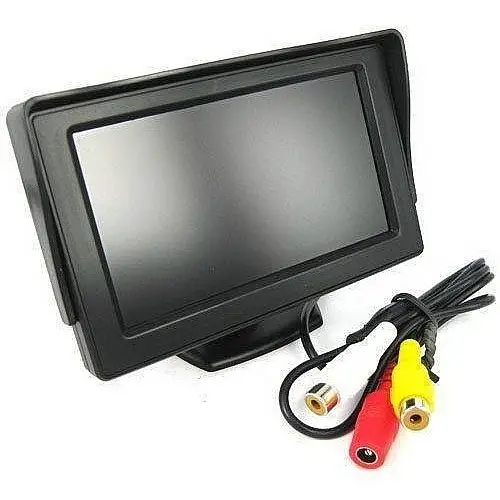 Монитор для камеры заднего вида 4088 LCD Color 4,3 дюймов Черный