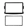 Перехідна рамка Lesko до автомобілів RENAULT Duster DACIA Duster YE-RE 009 2010+ 178 x 102 mm (5501-16190)