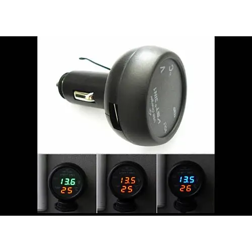 Термометр вольтметр VST 706-5 USB