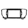 Перехідна рамка 9" Lesko для KIA Sportage (QL) 2015-2018р./KX5 2016-2018р. Сріблястий (TK 0033) Сріблястий (6511-22788)