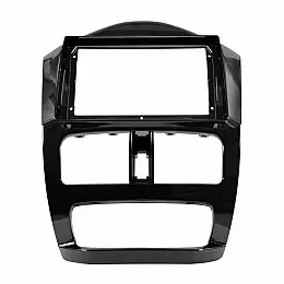 Перехідна рамка Lesko Chevrolet Spark / Daewoo Matiz 2010-2013 рр F-6549 9" Чорна