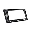 Перехідна рамка 9" Lesko для Volkswagen Golf 6 2008-2012р. Чорний (7516-23535)