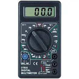 Цифровий тестер мультиметр Digital DT-832 Чорний
