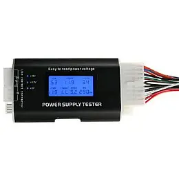 Тестер блоків живлення ATX, BTX, ITX з LCD BTB