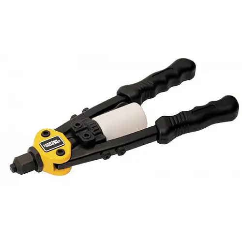Пістолет для заклепок MASTERTOOL ПРОФІ дворучний CrMo 300 мм Ø3.2/4.0/4.8 мм 21-0710