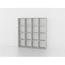 Стеллаж-перегородка Forte для комнаты Forte Id-2700/11 Ш 1424 / В 1430 / Г 290 Бетон