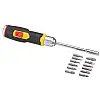 Отвертка Stanley "FatMax" з храповим мех. + 12 біт (FMHT0-62691)