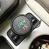 Автомобільний годинник з термометром і вольтметром VST-706-4 в прикурювач USB Black (3_00472)