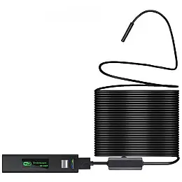 Ендоскоп USB Wi-Fi камера бороскоп 8 мм 10 м Black