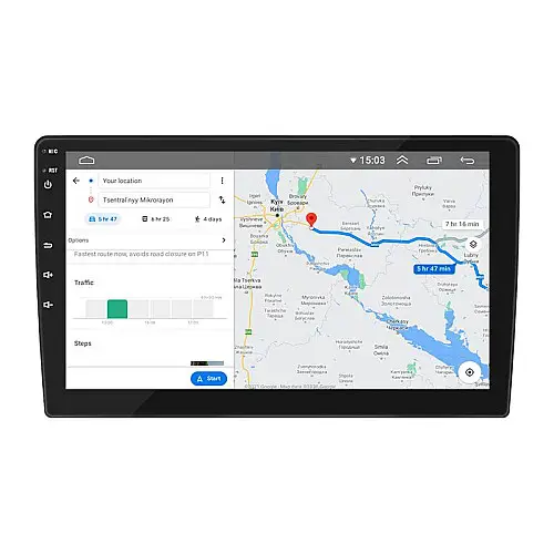 Автомобільний магнітола 1 din Lesko 9216A 9" 2+32Gb WiFi Optima GPS Android