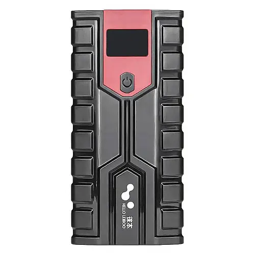 Пускозарядне пристрій Lesko QC-QDDY-01 Jump Starter 6000 мАг Чорний (10337-52103)