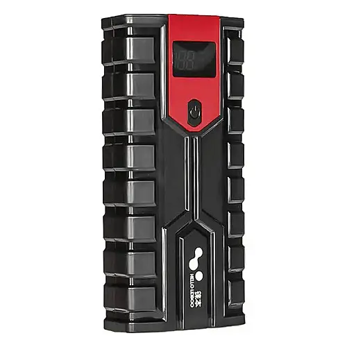 Пускозарядне пристрій Lesko QC-QDDY-01 Jump Starter 6000 мАг Чорний (10337-52103)