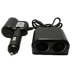 Автомобильный разветвитель прикуривателя OLESSON 1526 (1+2гнезда, 1 USB)
