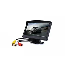 Монітор автомобільний для камери заднього виду Terra 4,3" 4088 Black (10551-hbr)