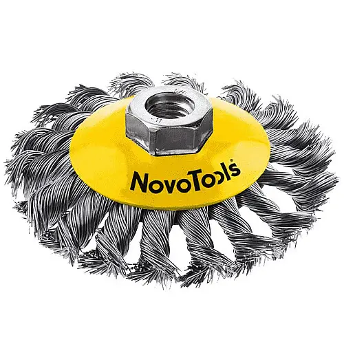 Щітка конусна NovoTools 60 шт/уп 125 мм