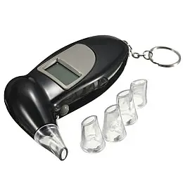 Персональний алкотестер із мундштуками Digital Breath Alcohol Tester
