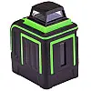 Уровень лазерний MASTERTOOL 10м ±0,2мм/м 2 гол H/V/H+V H360°/V110° ±3°GREEN/510нм (30-1906)