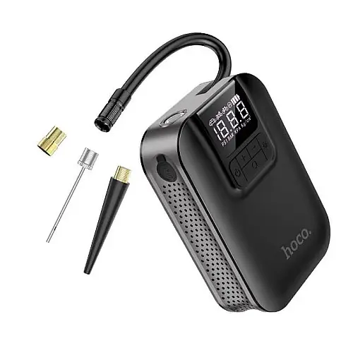 Портативний компресор для автомобіля HOCO S53 Black