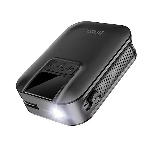 Портативний компресор для автомобіля HOCO S53 Black