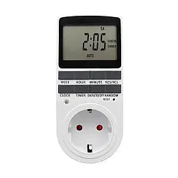 Розетка з таймером увімкнення та вимкнення Timer Socket KWE-TM02-EU 8747 CNV