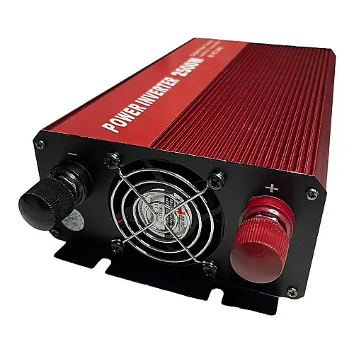 Преобразователь напряжения OPT-TOP Power Inverter Red 12V в 220V 2500W автомобильный инвертор (1756375647)