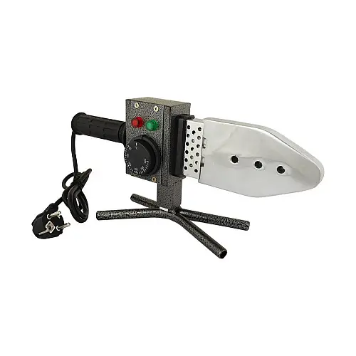 Паяльник для пластикових труб MASTERTOOL 20-63 мм 1500 Вт 220 V 50 Hz 0-300°С IP44 LED (ППТ1500)