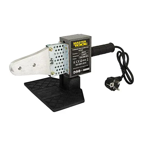 Паяльник для пластикових труб MASTERTOOL 20-32 мм 800 Вт 220 V 50 Гц 0-300°С IP44 LED (ППТ800)