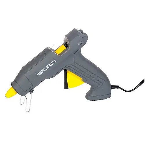 Пістолет клею MASTERTOOL Крапля-Стоп Ø 11,2 мм 500Вт/220В/50Гц 32-34 г/хв Сірий з Жовтим (42-0505)