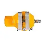 Тиски слесарні поворотні MASTERTOOL 40 мм Yellow (07-0200)