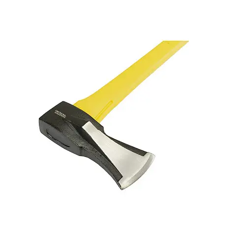 Топор-колун MASTERTOOL 2200 г HRC60 875 мм Жовтий та Чорний (05-0209)