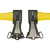Топор-колун MASTERTOOL 2200 г HRC60 875 мм Жовтий та Чорний (05-0209)