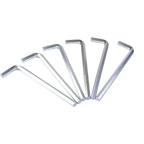 Ключ шестигранный MASTERTOOL CrV 12,0 мм 44/195 мм набор 6 шт Grey (75-0012)