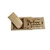 Флешка SUNROZ Wooden USB Flash Drive дерев'яний флеш-накопичувач з гравіюванням Наша весілля 16 Gb USB (SUN0823)