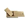 Флешка SUNROZ Wooden USB Flash Drive дерев'яний флеш-накопичувач у коробці 16 Gb USB 3.0 Світло-коричневий (SUN0819)