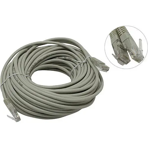 Патч корд HLV RJ45 кабель LAN 20m 13525-10 (007477)