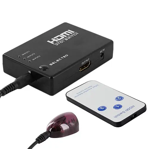 HDMI-переключатель Digital SY-301 Черный (20053100277)