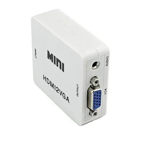 Конвертер видеосигнала Adenki HDMI 2 VGA (77-00255-02)