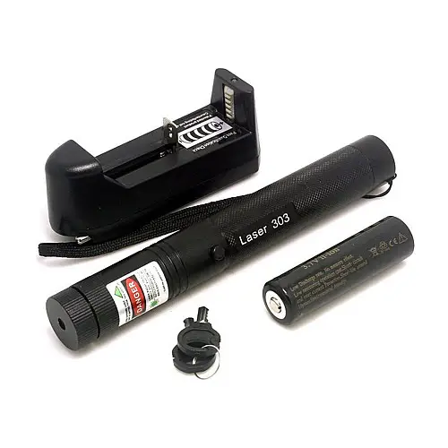 Лазерная указка Green Laser Pointer с мощным зеленым лучом 1000 мВт (hub_jsWR90665)