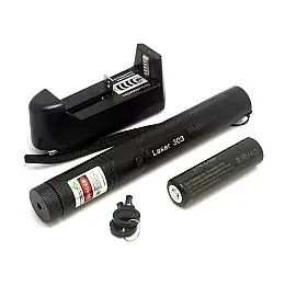 Лазерная указка Laser 303 GreenLaser 1000мВт Зеленая (hub_NEVn08872)