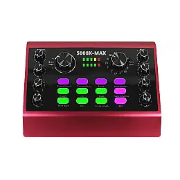 Внешняя звуковая карта-микшер Lesko 5000X-Max USB (6572-20873)