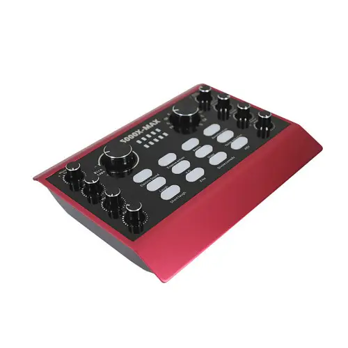 Зовнішня звукова карта-мікшер Lesko 5000X-Max USB (6572-20873)