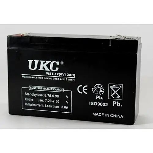 Акумулятор UKC Battery WST-12 6V 12A